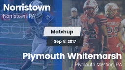 Matchup: Norristown vs. Plymouth Whitemarsh  2017