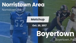 Matchup: Norristown Area vs. Boyertown  2017