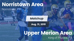 Matchup: Norristown Area vs. Upper Merion Area  2018