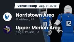 Recap: Norristown Area  vs. Upper Merion Area  2018