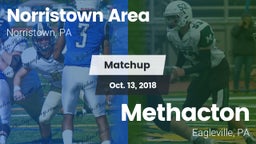 Matchup: Norristown Area vs. Methacton  2018