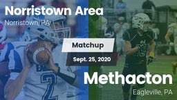 Matchup: Norristown Area vs. Methacton  2020