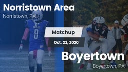 Matchup: Norristown Area vs. Boyertown  2020