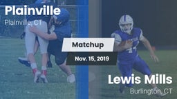 Matchup: Plainville vs. Lewis Mills  2019