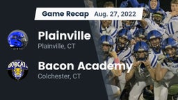 Recap: Plainville  vs. Bacon Academy  2022