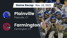 Recap: Plainville  vs. Farmington  2022
