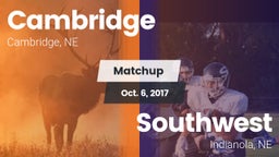 Matchup: Cambridge High vs. Southwest  2017