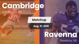 Matchup: Cambridge High vs. Ravenna  2018