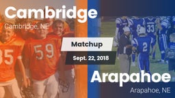Matchup: Cambridge High vs. Arapahoe  2018