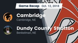 Recap: Cambridge  vs. Dundy County Stratton  2018
