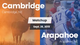 Matchup: Cambridge High vs. Arapahoe  2019