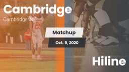 Matchup: Cambridge High vs. Hiline 2020