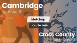 Matchup: Cambridge High vs. Cross County  2020