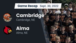Recap: Cambridge  vs. Alma  2022