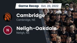Recap: Cambridge  vs. Neligh-Oakdale  2022