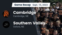 Recap: Cambridge  vs. Southern Valley  2023