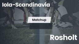 Matchup: Iola-Scandinavia vs. Rosholt  - Boys Varsity Football 2016