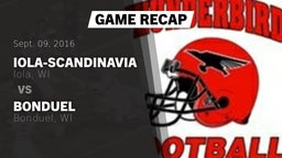 Recap: Iola-Scandinavia  vs. Bonduel  2016