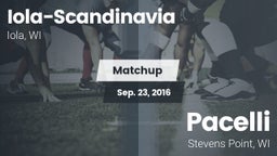 Matchup: Iola-Scandinavia vs. Pacelli  2016