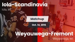 Matchup: Iola-Scandinavia vs. Weyauwega-Fremont  2016