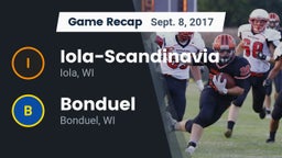 Recap: Iola-Scandinavia  vs. Bonduel  2017