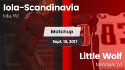 Matchup: Iola-Scandinavia vs. Little Wolf  2017