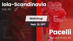 Matchup: Iola-Scandinavia vs. Pacelli  2017