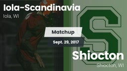 Matchup: Iola-Scandinavia vs. Shiocton  2017