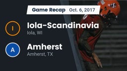 Recap: Iola-Scandinavia  vs. Amherst  2017