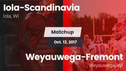 Matchup: Iola-Scandinavia vs. Weyauwega-Fremont  2017