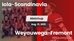 Matchup: Iola-Scandinavia vs. Weyauwega-Fremont  2018