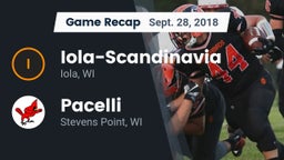 Recap: Iola-Scandinavia  vs. Pacelli  2018