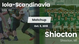 Matchup: Iola-Scandinavia vs. Shiocton  2018