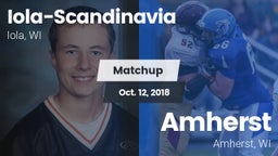 Matchup: Iola-Scandinavia vs. Amherst  2018