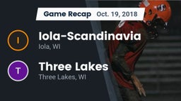 Recap: Iola-Scandinavia  vs. Three Lakes  2018