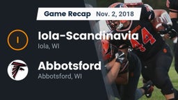 Recap: Iola-Scandinavia  vs. Abbotsford  2018