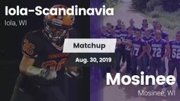 Matchup: Iola-Scandinavia vs. Mosinee  2019