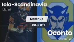 Matchup: Iola-Scandinavia vs. Oconto  2019