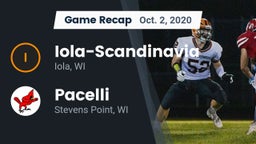 Recap: Iola-Scandinavia  vs. Pacelli  2020