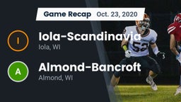 Recap: Iola-Scandinavia  vs. Almond-Bancroft  2020