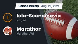 Recap: Iola-Scandinavia  vs. Marathon  2021