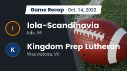 Recap: Iola-Scandinavia  vs. Kingdom Prep Lutheran 2022