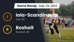 Recap: Iola-Scandinavia  vs. Rosholt  2023