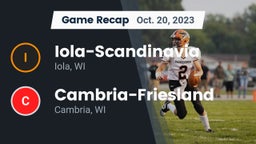 Recap: Iola-Scandinavia  vs. Cambria-Friesland  2023