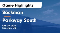 Seckman  vs Parkway South Game Highlights - Oct. 20, 2020