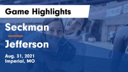 Seckman  vs Jefferson  Game Highlights - Aug. 31, 2021