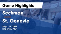 Seckman  vs St. Genevie Game Highlights - Sept. 11, 2021