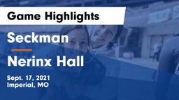 Seckman  vs Nerinx Hall Game Highlights - Sept. 17, 2021