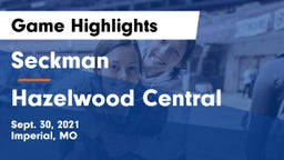 Seckman  vs Hazelwood Central Game Highlights - Sept. 30, 2021