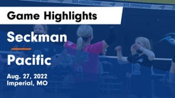 Seckman  vs Pacific  Game Highlights - Aug. 27, 2022